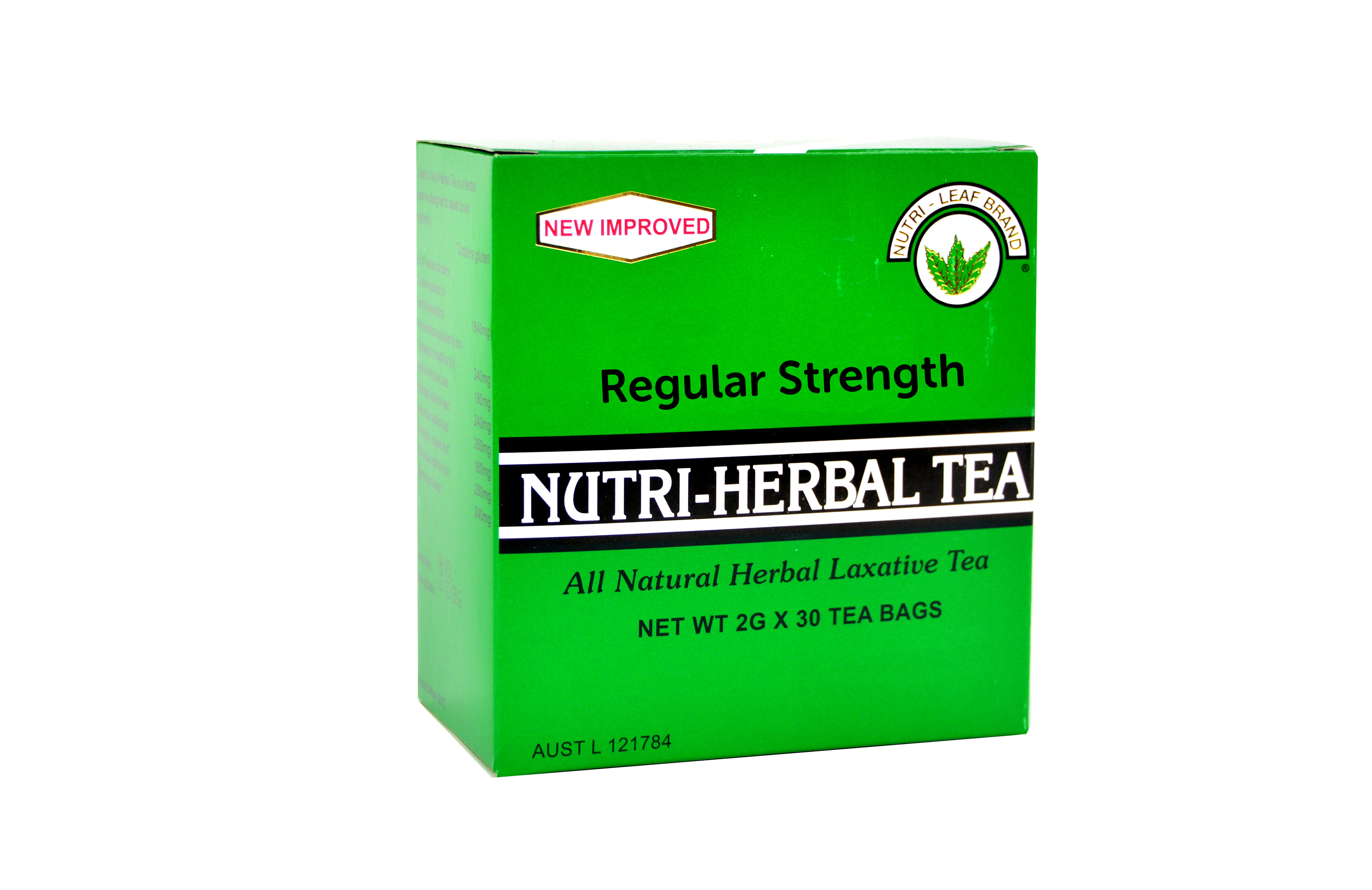 NUTRI HERBAL TEA REGULAR STRENGTH 30TB Nutri Health Food